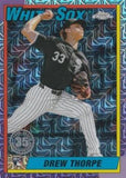 2025 Topps #T90C-20 Drew Thorpe 1990 Topps Baseball 35th Anniversary Chrome