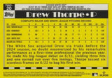 2025 Topps #T90C-20 Drew Thorpe 1990 Topps Baseball 35th Anniversary Chrome