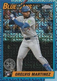2025 Topps #T90C-42 Orelvis Martinez 1990 Topps Baseball 35th Anniversary Chrome
