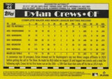 2025 Topps #T90C-44 Dylan Crews 1990 Topps Baseball 35th Anniversary Chrome