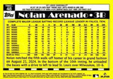 2025 Topps #T90C-48 Nolan Arenado 1990 Topps Baseball 35th Anniversary Chrome