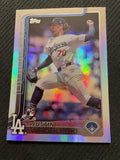 2025 Topps #204 Justin Wrobleski Rainbow Foil