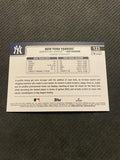 2025 Topps #123 New York Yankees Silver Crackle Foilboard