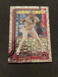 2025 Topps #128 Ketel Marte Silver Crackle Foilboard