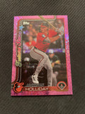 2025 Topps #220 Jackson Holliday Pink Holo Foil