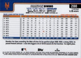2025 Topps Chrome #280 Brandon Nimmo Sepia Refractors