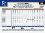 2025 Topps Chrome #114 Salvador Perez Refractors
