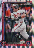 2025 Topps Chrome #62 Harrison Bader Raywave Refractors