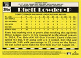 2025 Topps #T90C-29 Rhett Lowder 1990 Topps Baseball 35th Anniversary Chrome