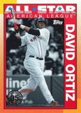 2025 Topps #90AS-7a David Ortiz 1990 Topps Baseball 35th Anniversary All-Stars