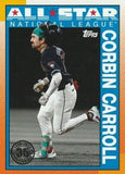 2025 Topps #90AS-13b Corbin Carroll 1990 Topps Baseball All-Stars