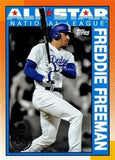 2025 Topps #90AS-21b Freddie Freeman 1990 Topps Baseball All-Stars