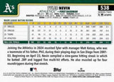 2025 Topps #538 Tyler Nevin Rainbow Foil