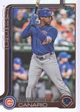 2025 Topps #655 Alexander Canario Rainbow Foil