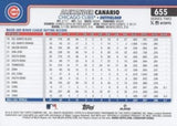 2025 Topps #655 Alexander Canario Rainbow Foil