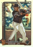 2025 Topps #219 LaMonte Wade Jr. Rainbow Foil