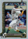 2025 Topps #529 Miguel Andujar Rainbow Foil