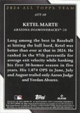 2025 Topps #ATT-10 Ketel Marte 2024 All Topps Team