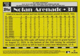2025 Topps Chrome #90CB-19 Nolan Arenado 1990 Topps Baseball 35th Anniversary
