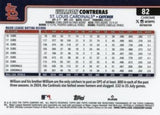 2025 Topps Chrome #82 Willson Contreras Refractors