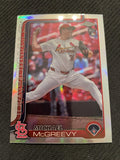 2025 Topps Chrome #29 Michael McGreevy Refractors