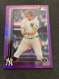 2025 Topps #697 DJ LeMahieu Rainbow Foil