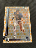 2025 Topps #497 Josh Lowe Holiday Sun