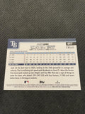 2025 Topps #497 Josh Lowe Holiday Sun
