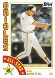 2019 Topps #84AS-CR Cal Ripken Jr. 1984 Topps Baseball All-Stars