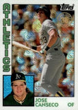 2019 Topps Update #T84U-30 Jose Canseco Silver Pack 1984 Topps Baseball Chrome