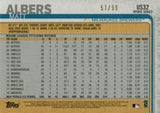2019 Topps Update #US32 Matt Albers Vintage Stock #/99