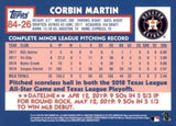 2019 Topps Update #84-26 Corbin Martin 1984 Topps Baseball