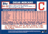 2019 Topps Update #84-32 Oscar Mercado 1984 Topps Baseball