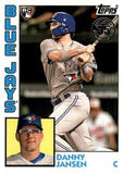 2019 Topps #84R-DJ Danny Jansen 1984 Topps Baseball 35th Anniversary Rookies