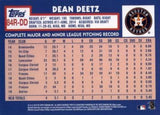 2019 Topps #84R-DD Dean Deetz 1984 Topps Baseball 35th Anniversary Rookies