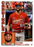 2019 Topps #84R-DP Daniel Ponce De Leon 1984 Topps  Rookies