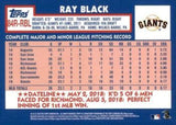2019 Topps #84R-RBL Ray Black 1984 Topps Baseball 35th Anniversary Rookies