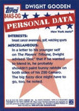 2019 Topps #84AS-DG Dwight Gooden 1984 Topps Baseball 35th Anniversary All-Stars
