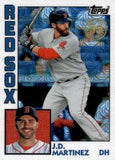 2019 Topps Update #T84U-9 J.D. Martinez Silver Pack 1984 Topps Baseball Chrome