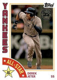 2019 Topps #84AS-DJ Derek Jeter 1984 Topps Baseball 35th Anniversary All-Stars