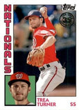 2019 Topps #T84-3 Trea Turner 1984 Topps Baseball 35th Anniversary