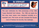 2019 Topps #T84-13 DJ Stewart