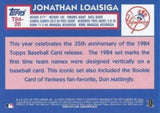 2019 Topps #T84-28 Jonathan Loaisiga