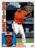 2019 Topps #T84-32 Cedric Mullins 1984 Topps Baseball 35th Chrome Silver Pack