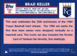 2019 Topps #T84-35 Brad Keller