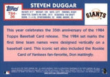 2019 Topps #T84-36 Steven Duggar