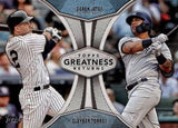 2019 Topps #GR-20 Derek Jeter / Gleyber Torres Greatness Returns