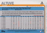 2019 Topps Chrome #20 Jose Altuve Prism Refractor