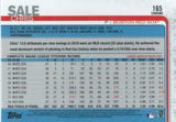 2019 Topps Chrome #165 Chris Sale Prism Refractor
