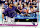 2019 Topps Chrome #124 Nolan Arenado Prism Refractor